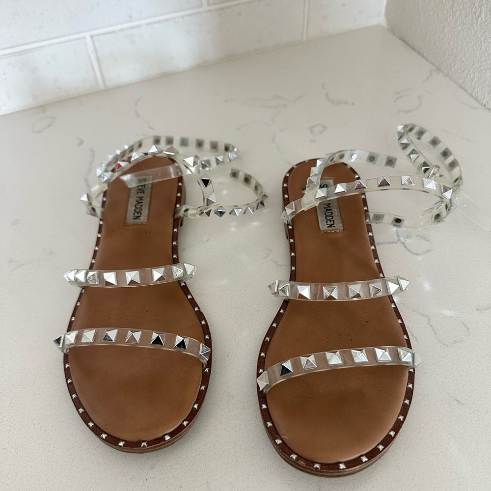 Steve Madden stud sandals